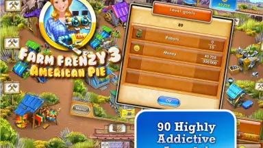 Screenshot von Farm Frenzy 3. American Pie 4