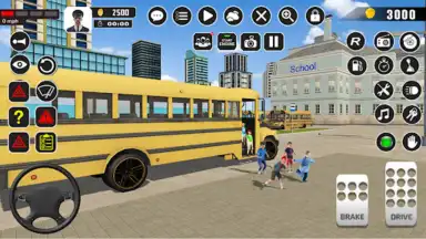 Screenshot von Offroad School Bus Driver Game 4