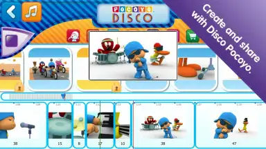 Screenshot von Pocoyo Disco 1