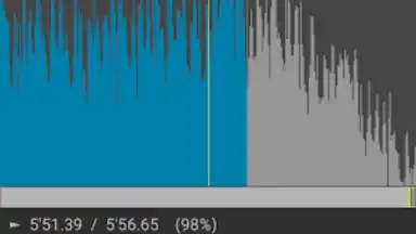 Screenshot von mp3DirectCut 3
