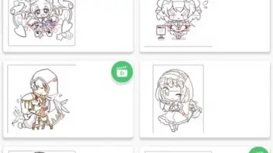 Screenshot von Anime - Paint by Numbers 7