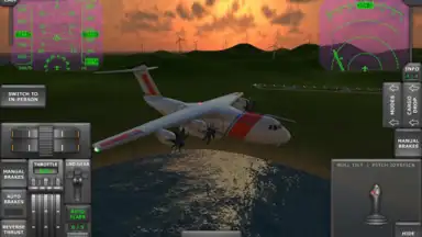 Screenshot von Turboprop Flight Simulator 22