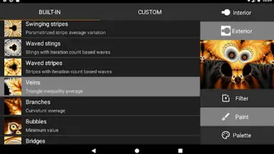 Screenshot von MandelBrowser 2