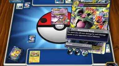 Screenshot von Pokémon TCG Online 3