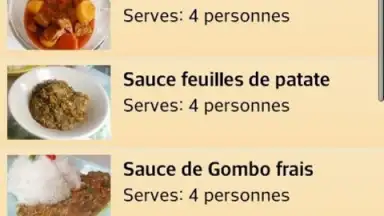 Screenshot von Recettes Africaines 3