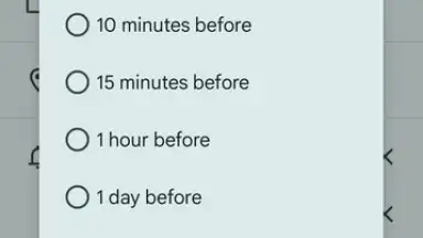 Screenshot von Google Calendar 5