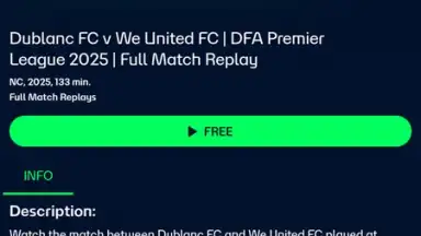 Screenshot von FIFA+ | Football entertainment 4