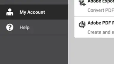 Screenshot von Adobe Acrobat Reader 5