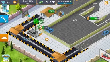 Screenshot von Idle Car Factory 6
