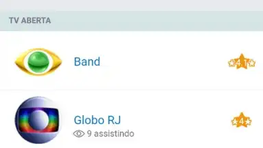 Screenshot von TVCast Brasil 1