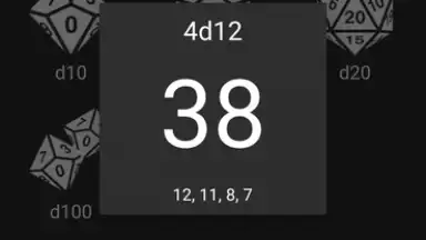 Screenshot von RPG Simple Dice 4