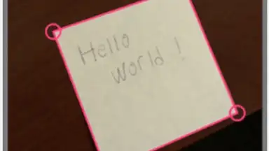 Screenshot von Document Scanner Demo 3