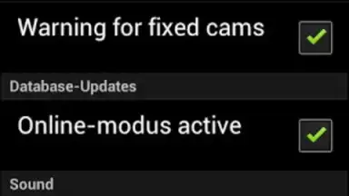 Screenshot von CamSam - Radar Detector 1