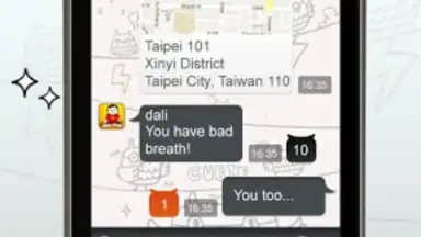 Screenshot von Cubie Messenger 2