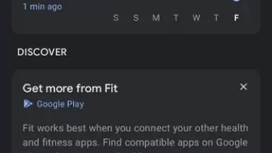 Screenshot von Google Fit 10
