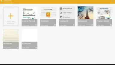 Screenshot von ASUS SuperNote 11