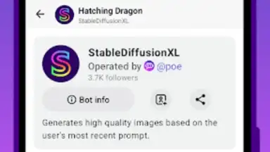Screenshot von Poe - Fast AI Chat 7