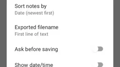 Screenshot von Notepad 2
