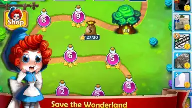 Screenshot von Solitaire in Wonderland 4