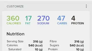 Screenshot von McDonalds Canada 2