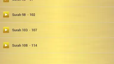Screenshot von Sheikh Sudais Quran MP3 1