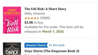 Screenshot von Kindle 3