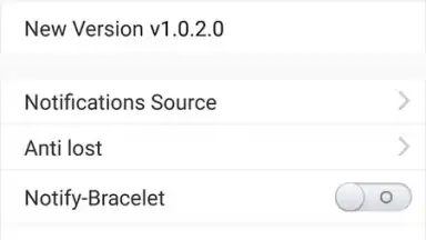 Screenshot von SmartBand 2.0 1