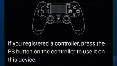 Screenshot von PS Remote Play 3
