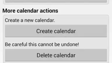 Screenshot von iCal Import/Export 2.4 3