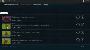Screenshot von Telemundo Deportes 2