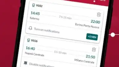 Screenshot von Trenitalia 3