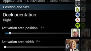 Screenshot von Dock4Droid 10