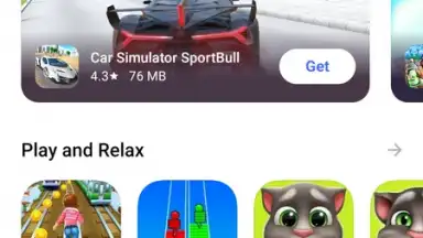 Screenshot von V-Appstore 5