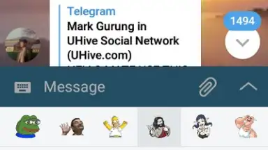 Screenshot von Via Messenger - Unofficial Telegram App 6