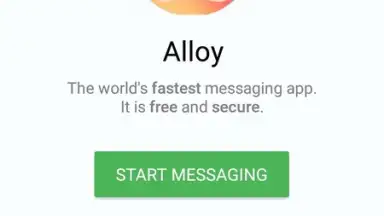 Screenshot von Alloy -free messaging app 8