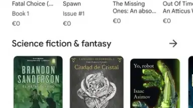 Screenshot von Google Play Books 4