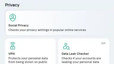 Screenshot von Kaspersky Antivirus & VPN 7