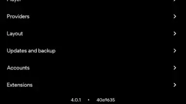 Screenshot von CloudStream 5