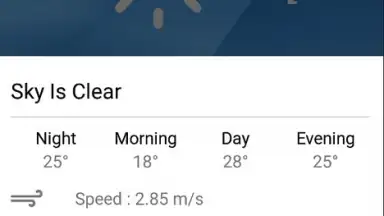 Screenshot von Free Weather Forecast 4