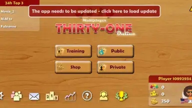 Screenshot von Thirty One | 31 | Blitz | Scat 13