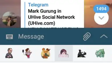 Screenshot von Via Messenger - Unofficial Telegram App 2