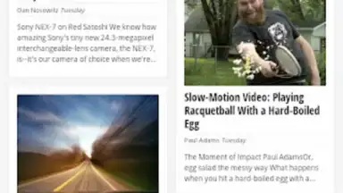 Screenshot von Google Currents 2