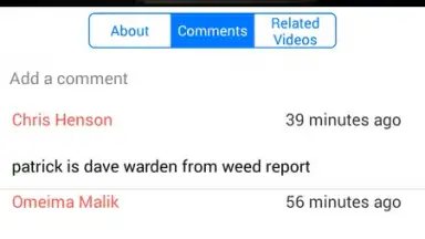 Screenshot von MyTube YT Player 2