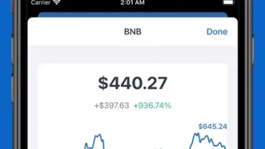 Screenshot von Trust Wallet 2