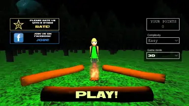 Screenshot von Baldi's Basics - Field Trip game 2