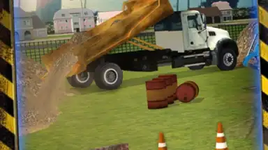Screenshot von Construction Trucker 3D Sim 3