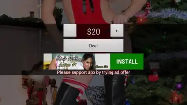 Screenshot von Sexy Strip Blackjack Christmas 2
