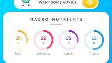 Screenshot von Foodvisor 8