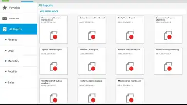 Screenshot von SAP BI 4