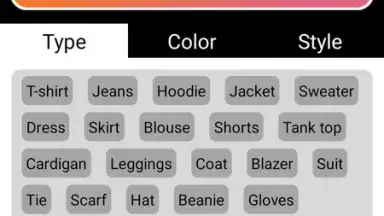 Screenshot von AI Dress Up 2